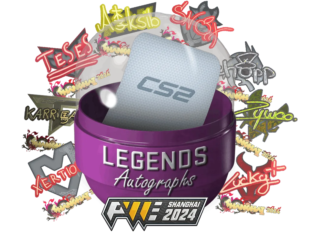 Shanghai 2024 Legends Autograph Capsule