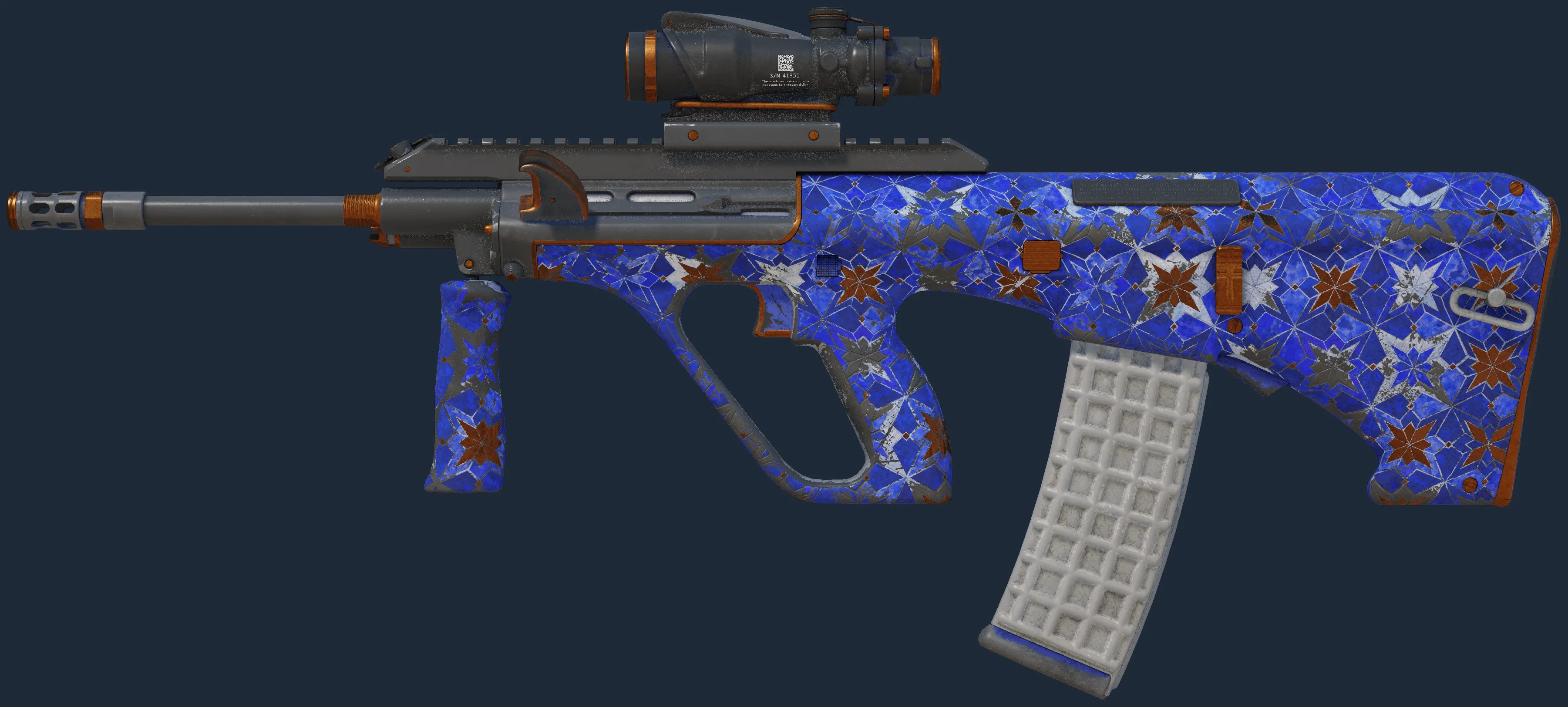 Souvenir AUG | Lapis Lazuli (Battle-Scarred) Souvenir AUG | Lapis Lazuli (Battle-Scarred)