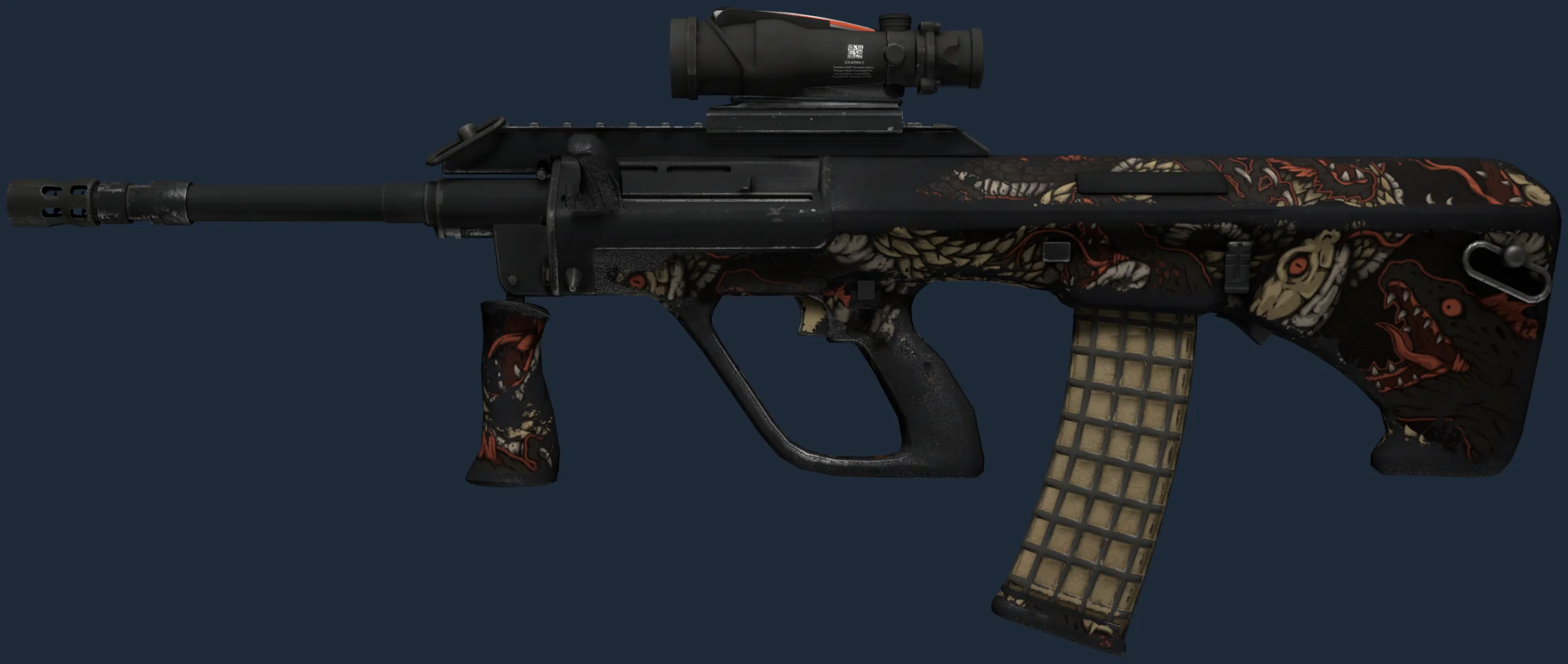 Souvenir AUG | Snake Pit (Battle-Scarred)