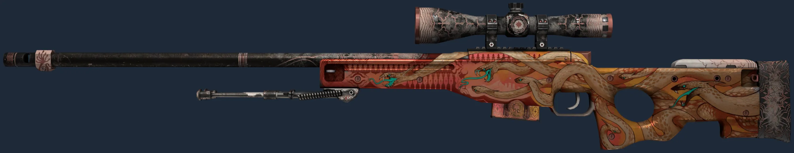 Souvenir AWP | Desert Hydra (Battle-Scarred)