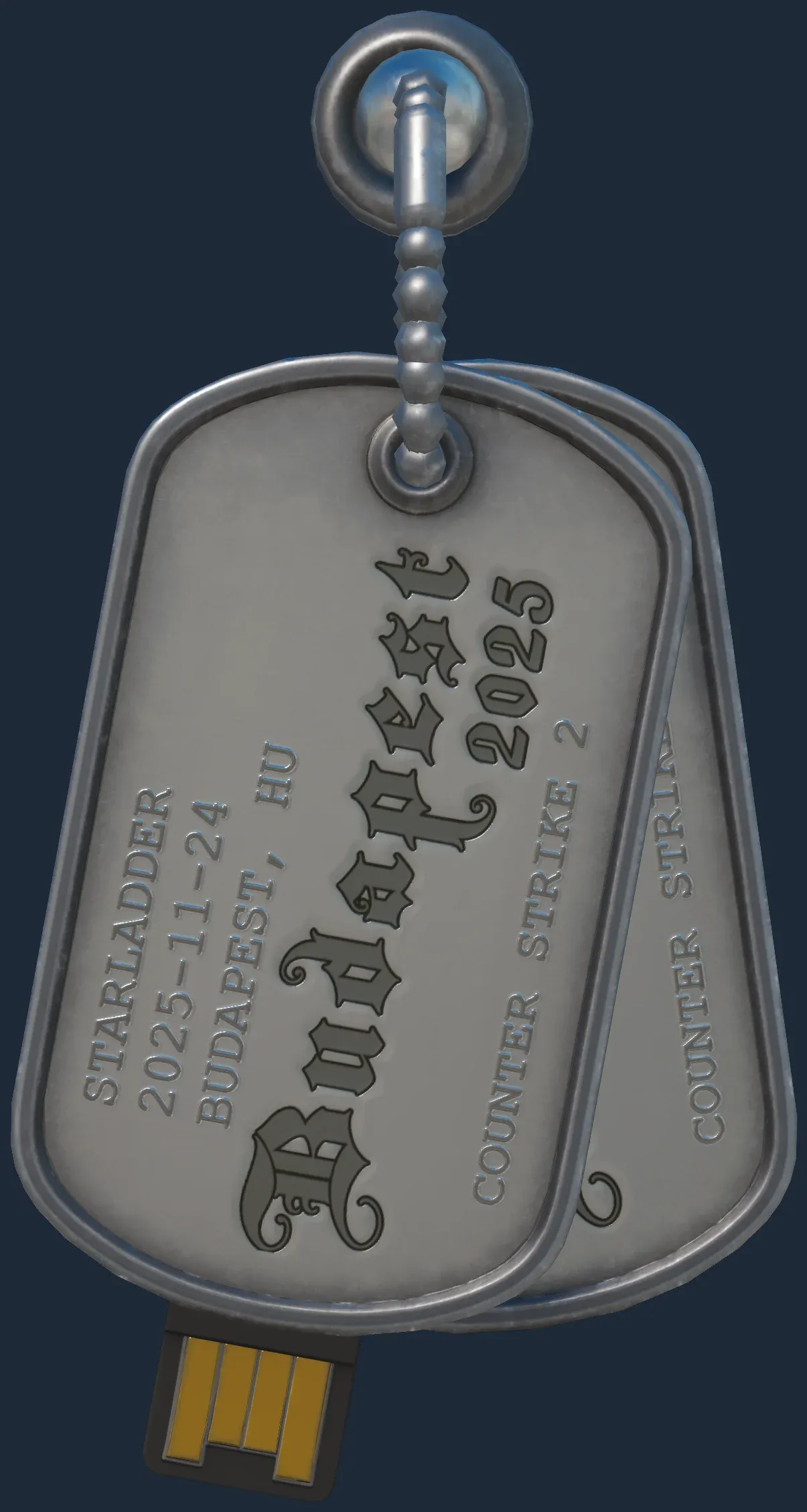 Souvenir Charm | Budapest 2025 Highlight | KSCERATO vs Natus Vincere on Train