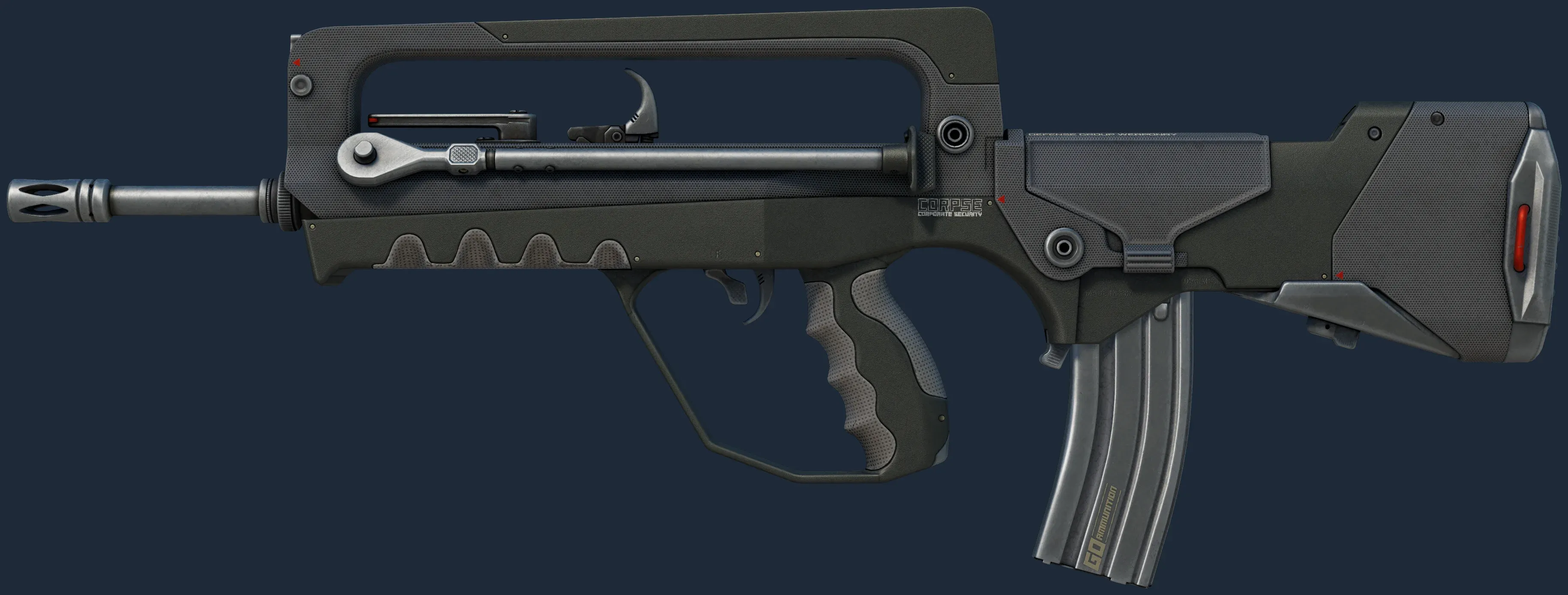 Souvenir FAMAS | Corp Defense (Well-Worn) Souvenir FAMAS | Corp Defense (Well-Worn)