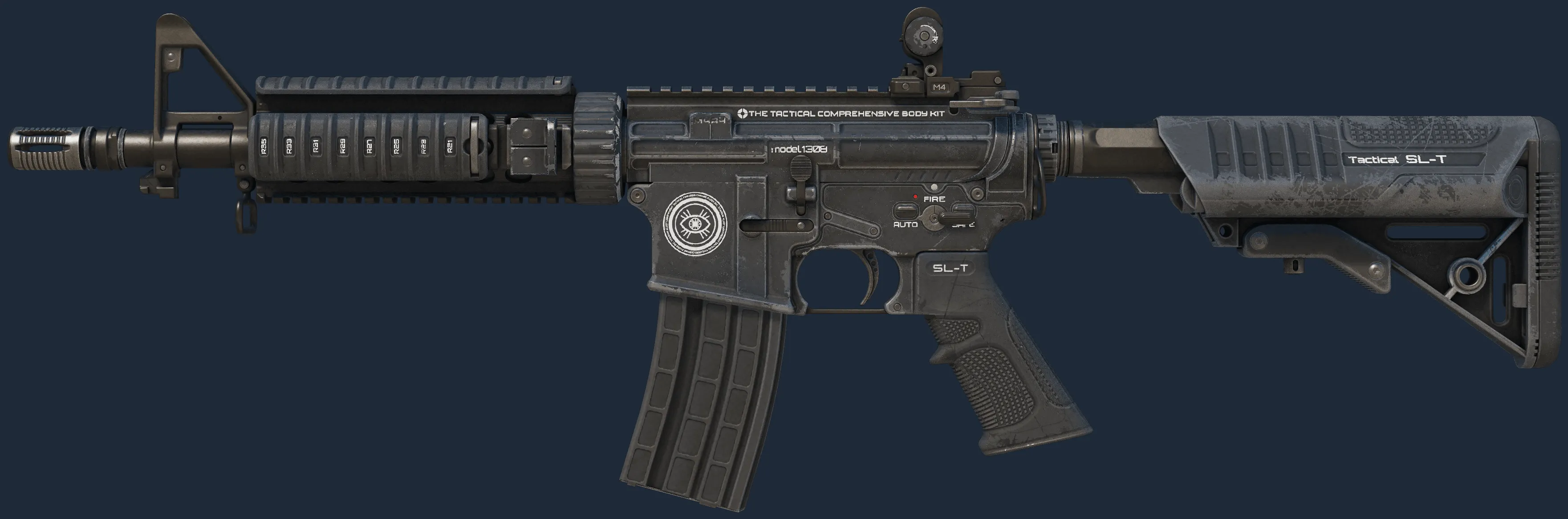 Souvenir M4A4 | Dark Operative (Well-Worn)