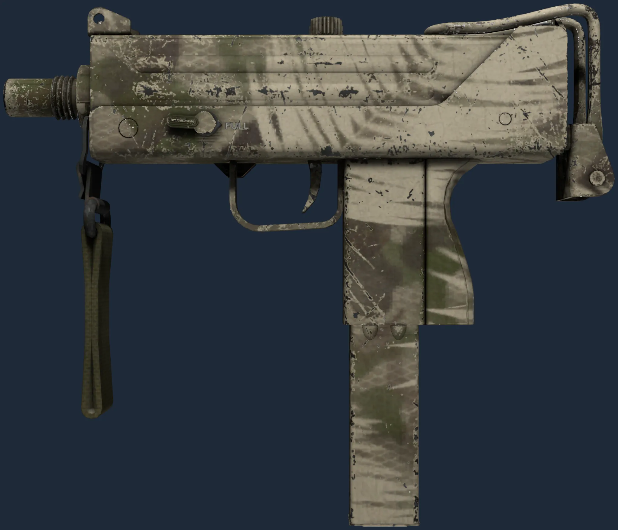 Souvenir MAC-10 | Palm (Well-Worn)
