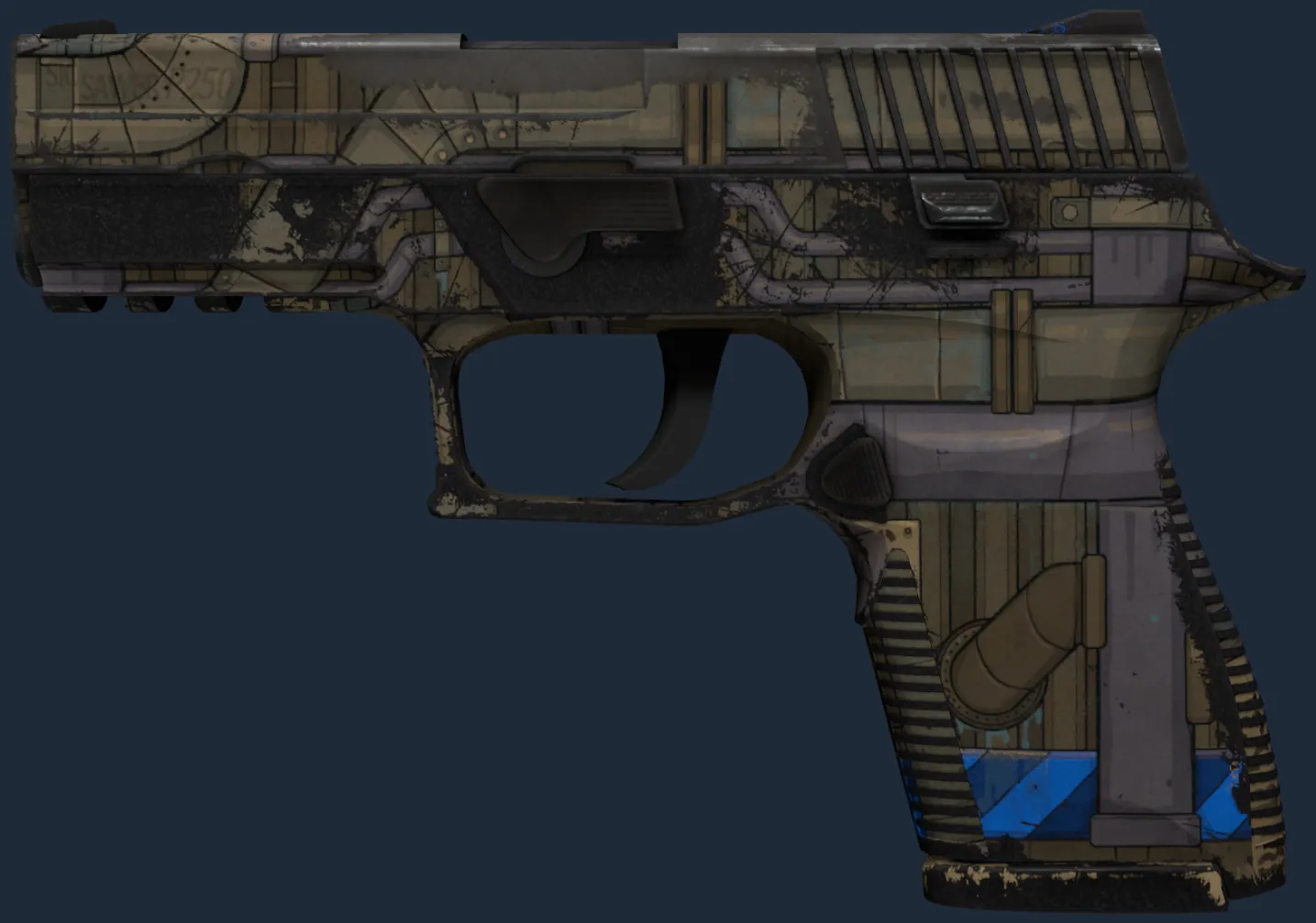Souvenir P250 | Exchanger (Well-Worn)
