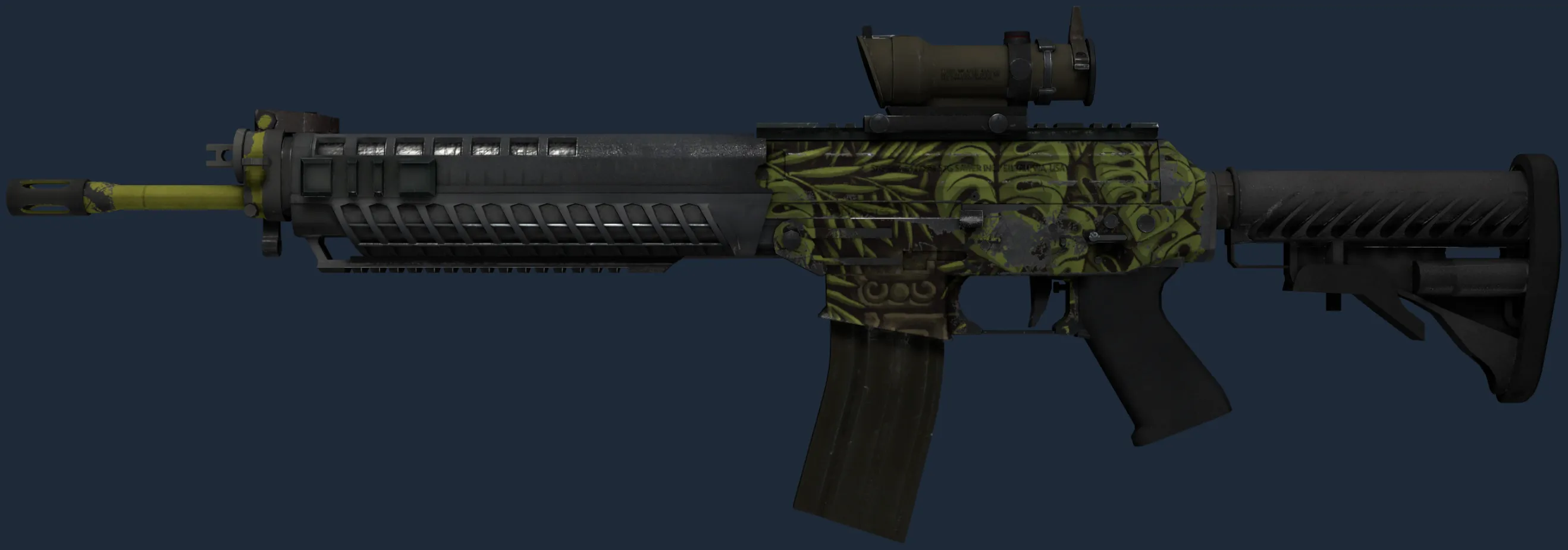 Souvenir SG 553 | Lush Ruins (Well-Worn)