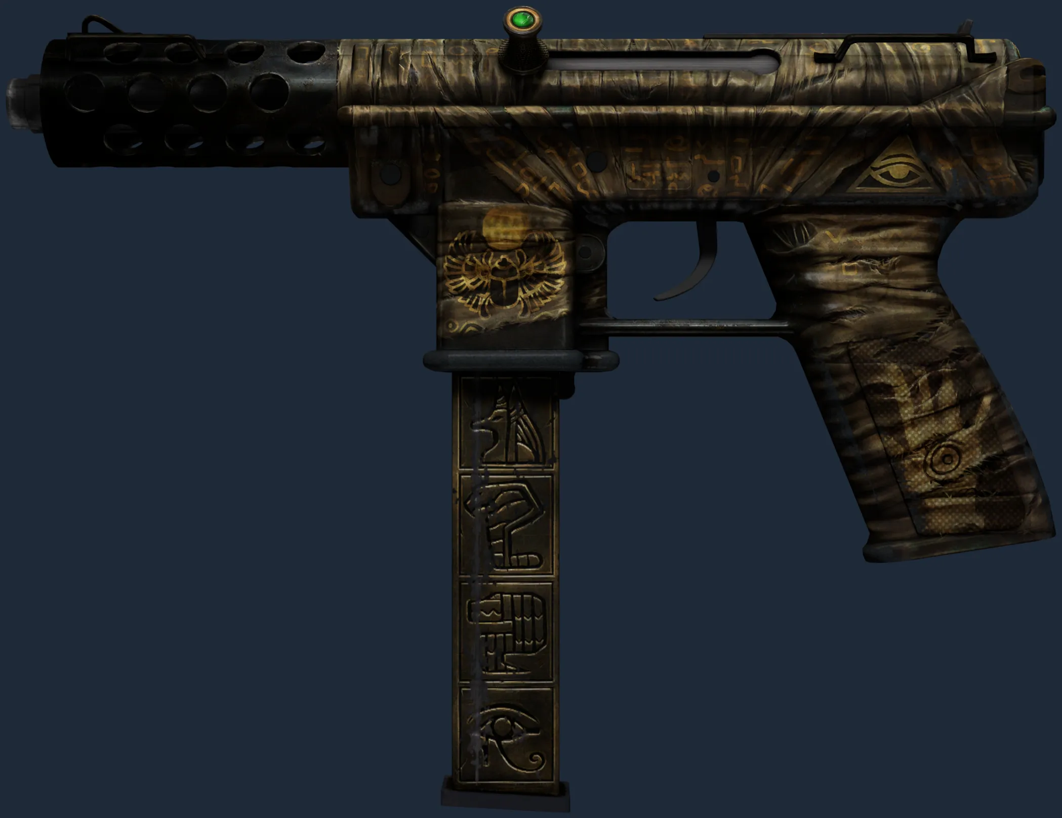 Souvenir Tec-9 | Mummy's Rot (Battle-Scarred)