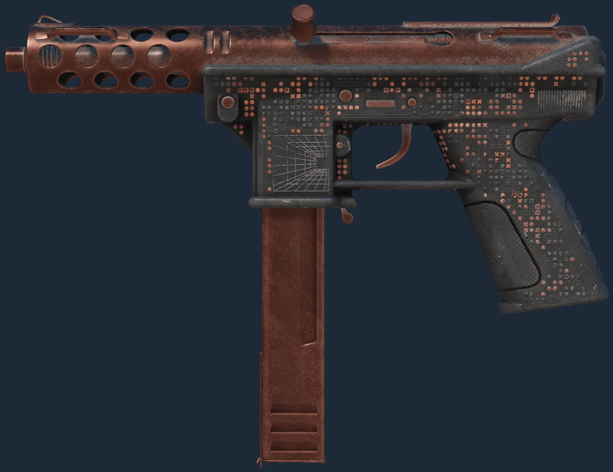 Souvenir Tec-9 | Perimeter (Battle-Scarred) Souvenir Tec-9 | Perimeter (Battle-Scarred)