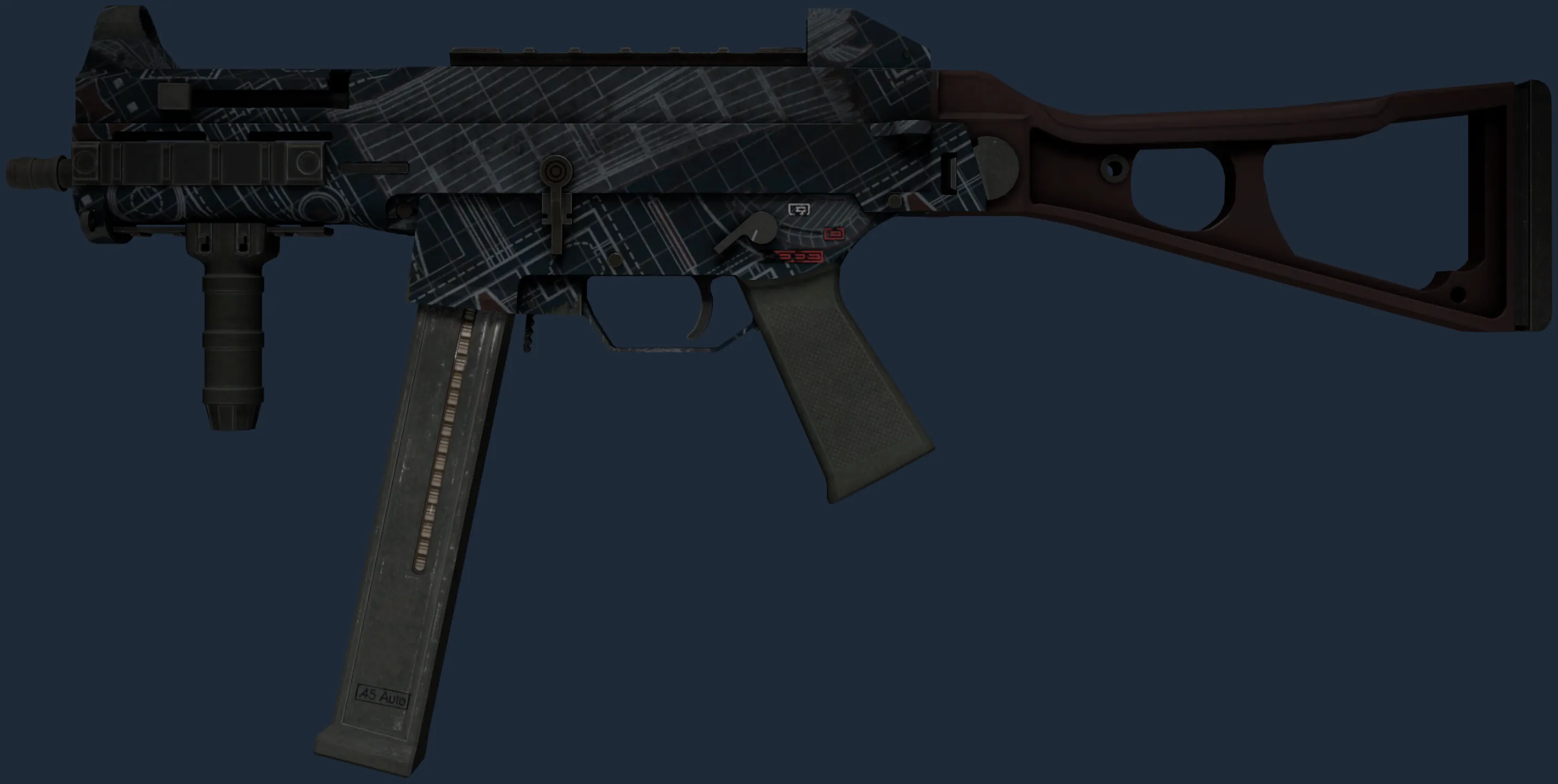 Souvenir UMP-45 | Facility Dark (Minimal Wear)