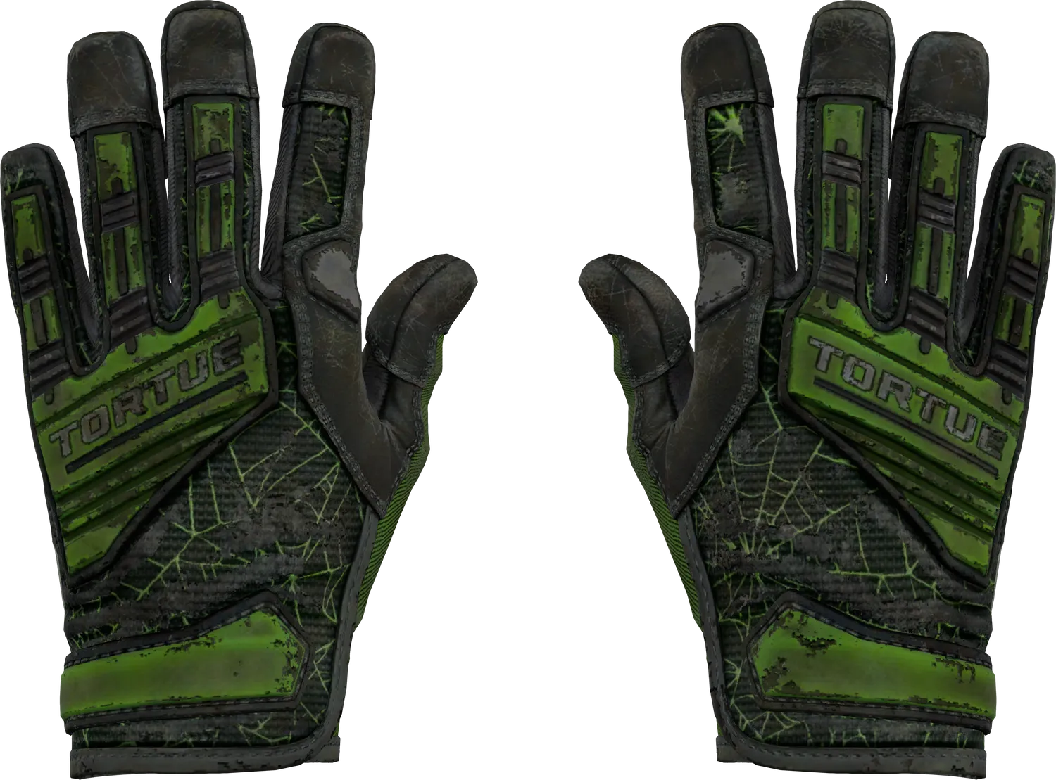 ★ Specialist Gloves | Emerald Web (Battle-Scarred)