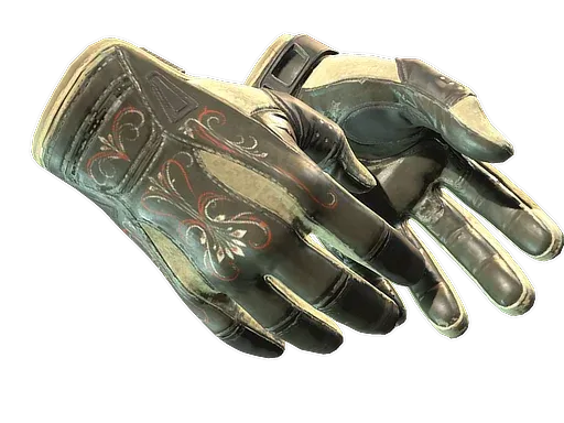 ★ Sport Gloves | Creme Pinstripe (Well-Worn)