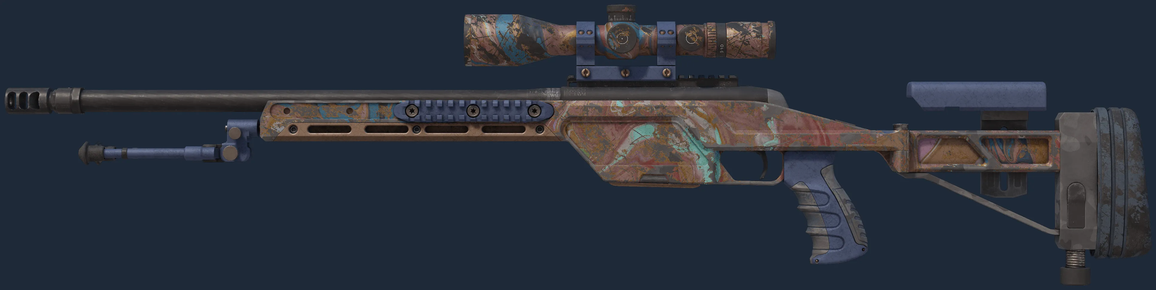 SSG 08 | Blush Pour (Battle-Scarred)