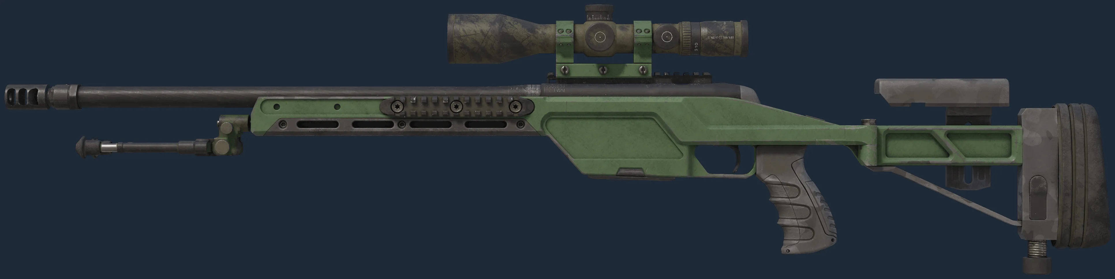 SSG 08 | Green Ceramic (Battle-Scarred)