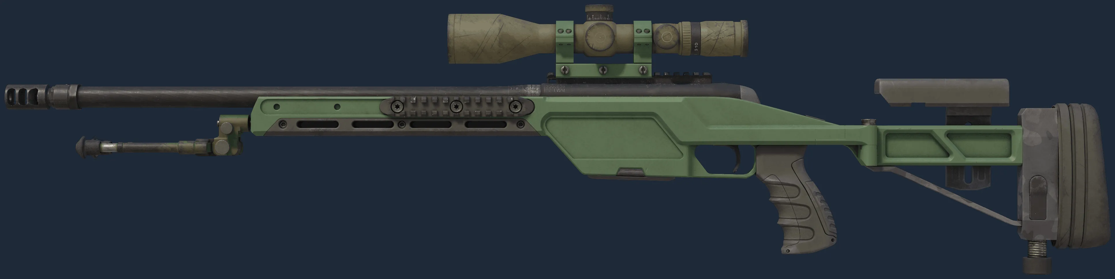SSG 08 | Green Ceramic (Field-Tested)