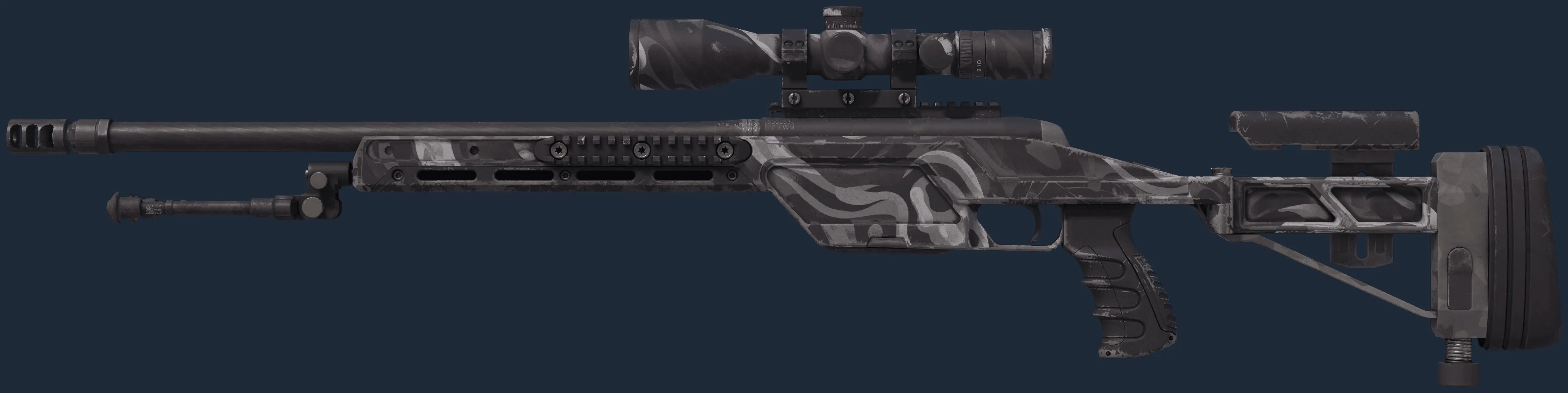 SSG 08 | Grey Smoke (Field-Tested)