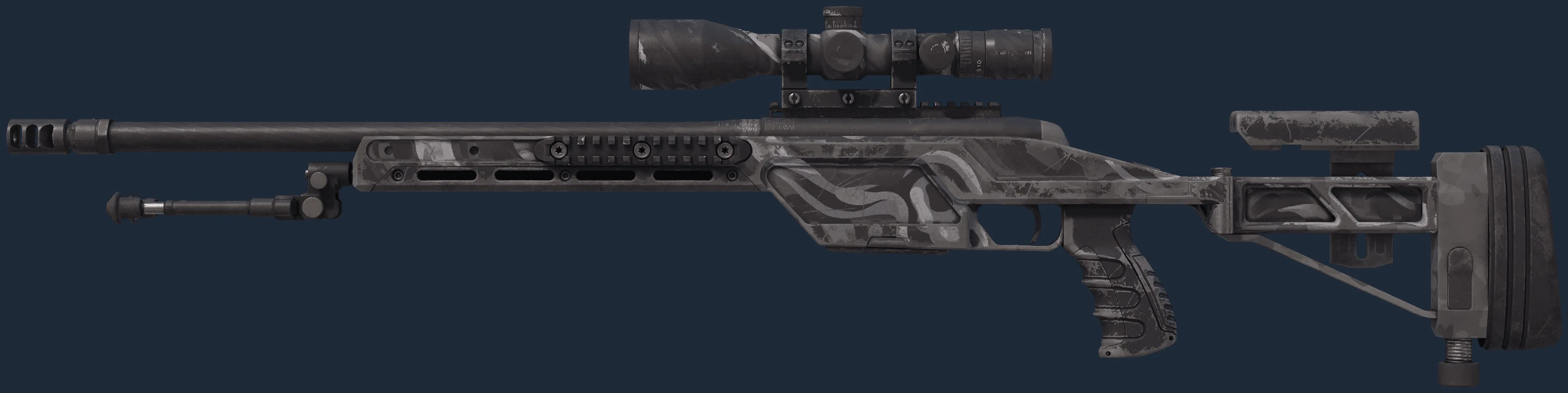 SSG 08 | Grey Smoke (Well-Worn)