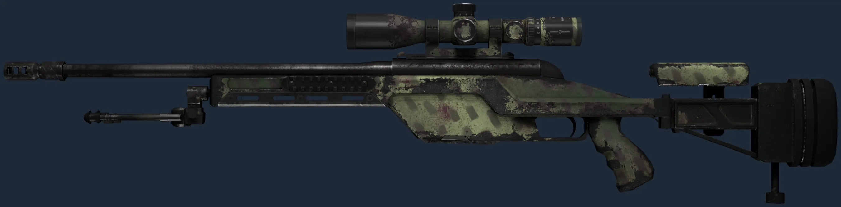 SSG 08 | Lichen Dashed (Well-Worn)