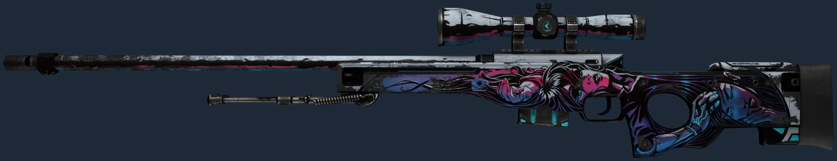 StatTrak AWP | Neo-Noir (Battle-Scarred)