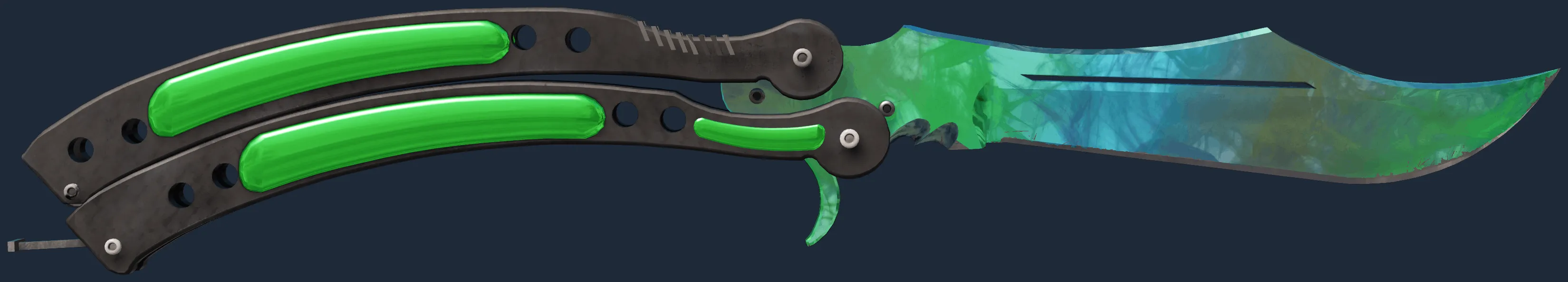 StatTrak ★ Butterfly Knife | Gamma Doppler Phase 3 (Minimal Wear)