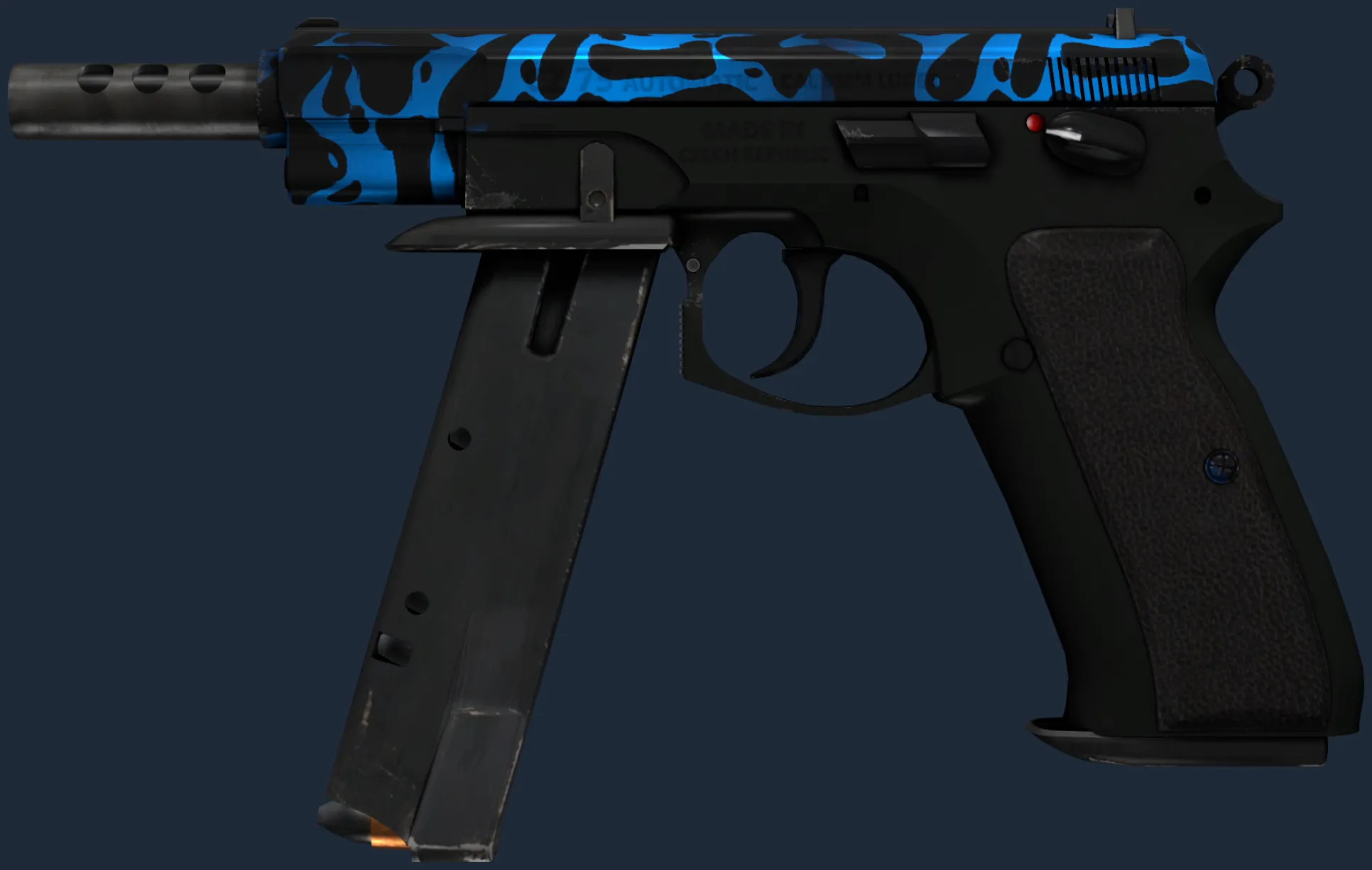 StatTrak CZ75-Auto | Poison Dart (Minimal Wear)