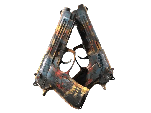 StatTrak Dual Berettas | Hideout (Factory New)