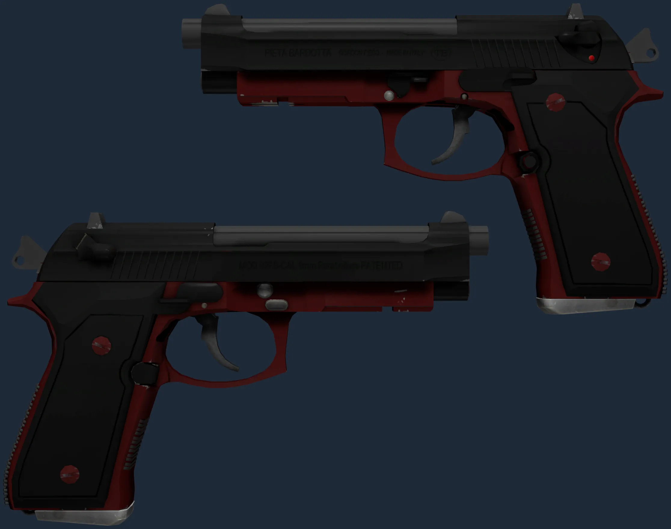 StatTrak Dual Berettas | Panther (Factory New)