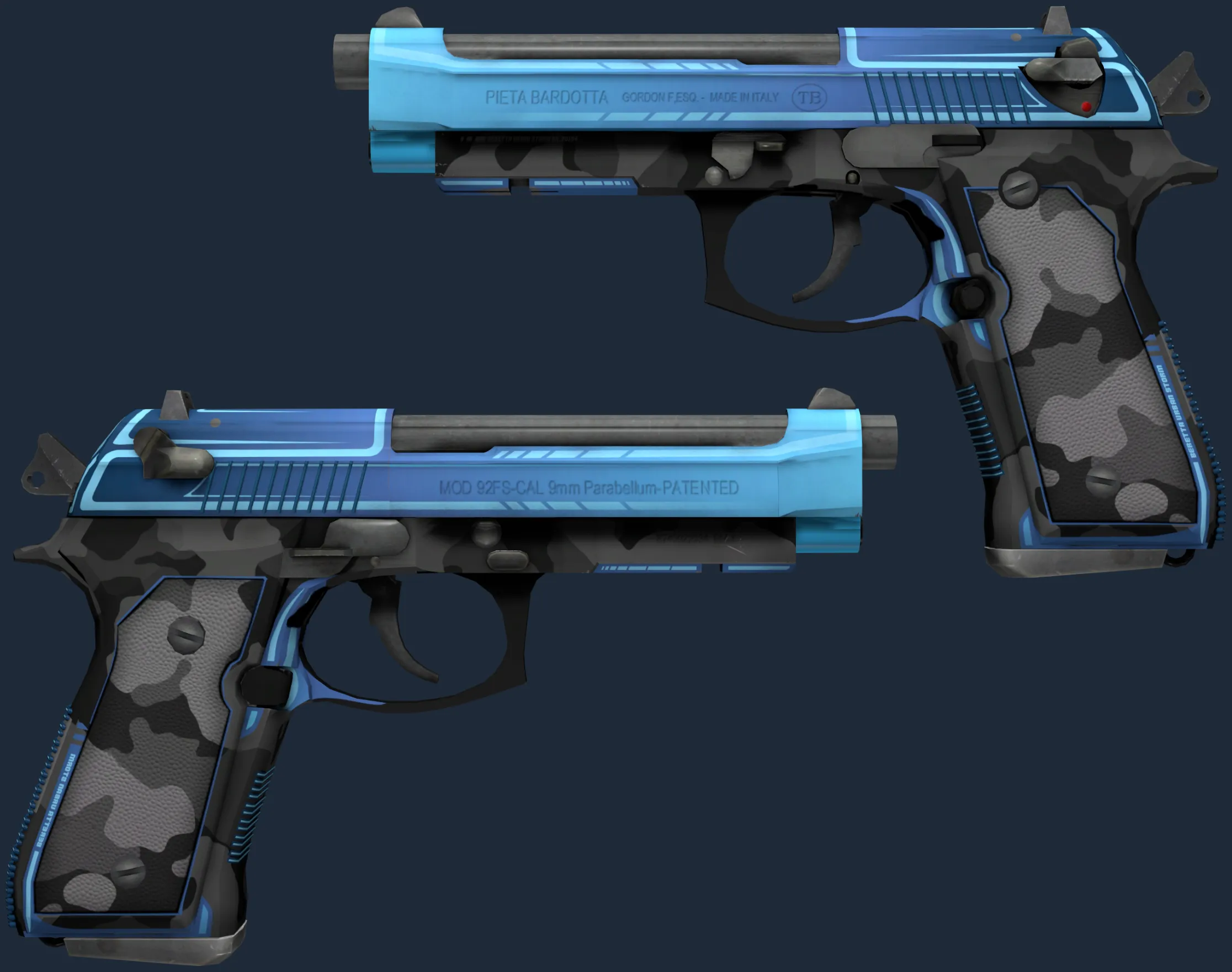 StatTrak Dual Berettas | Urban Shock (Factory New)