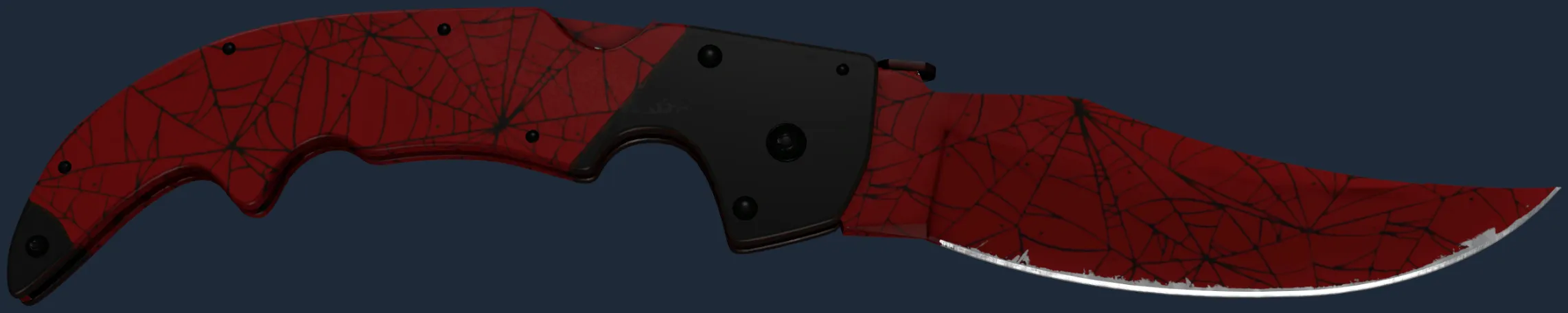StatTrak ★ Falchion Knife | Crimson Web (Minimal Wear)