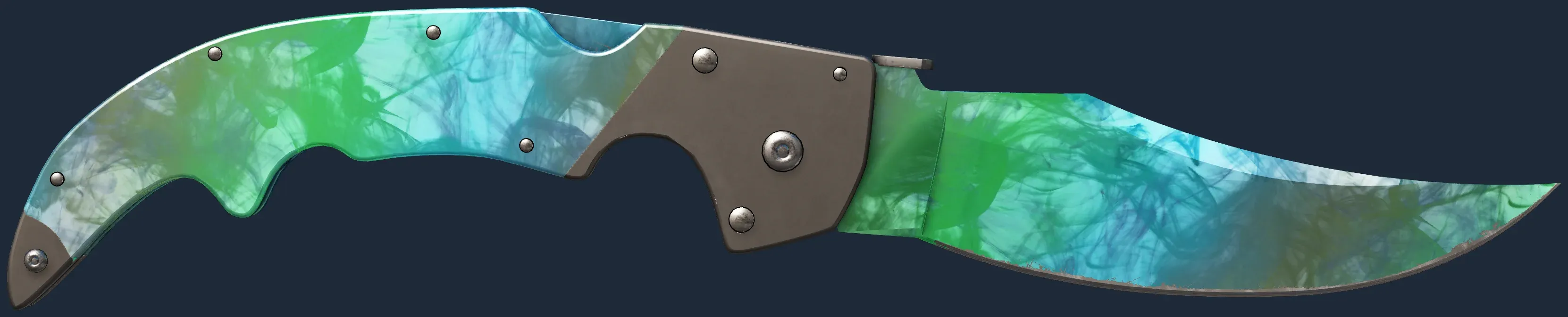 StatTrak ★ Falchion Knife | Gamma Doppler Phase 3 (Minimal Wear)