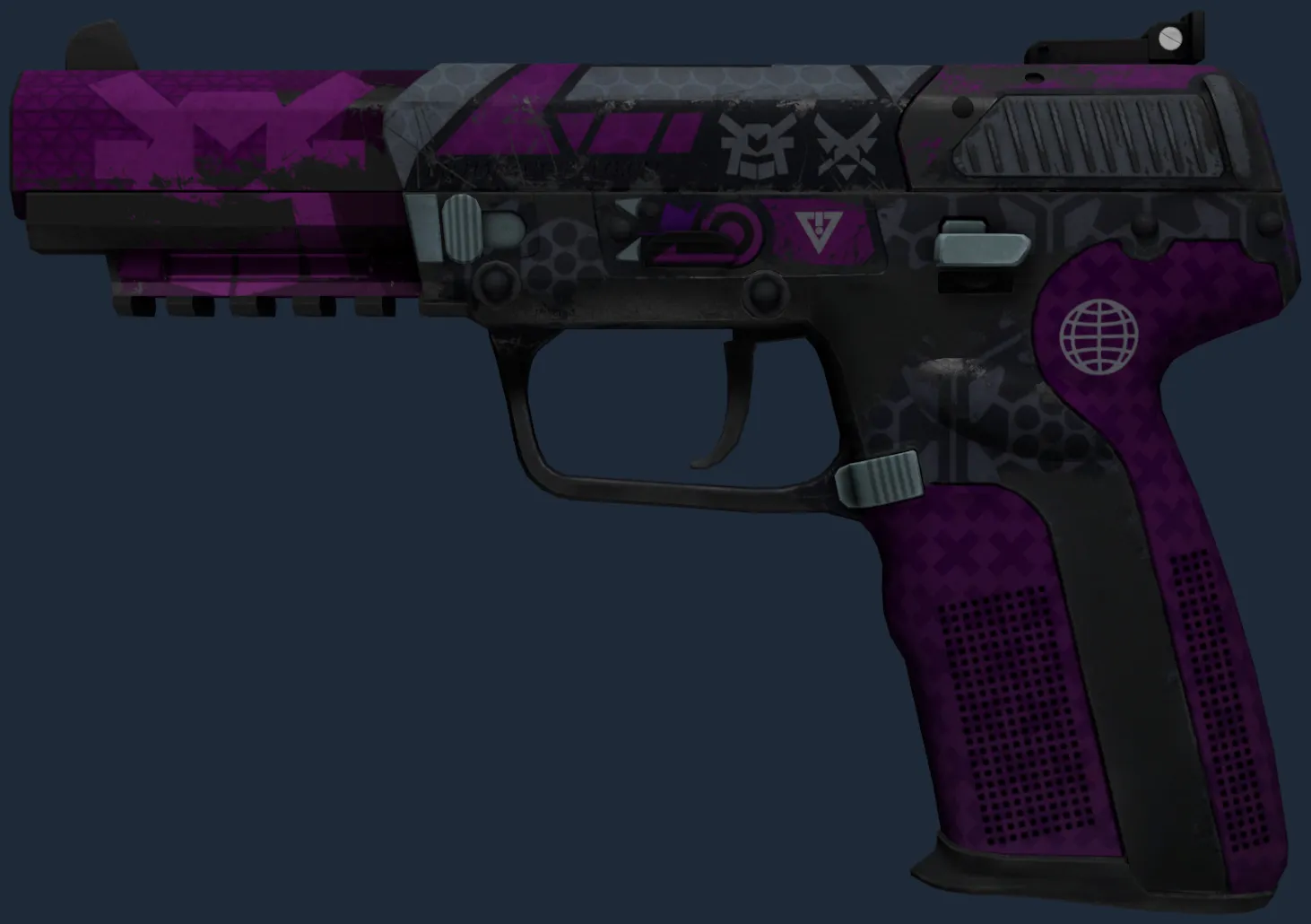 StatTrak Five-SeveN | Violent Daimyo (Battle-Scarred)