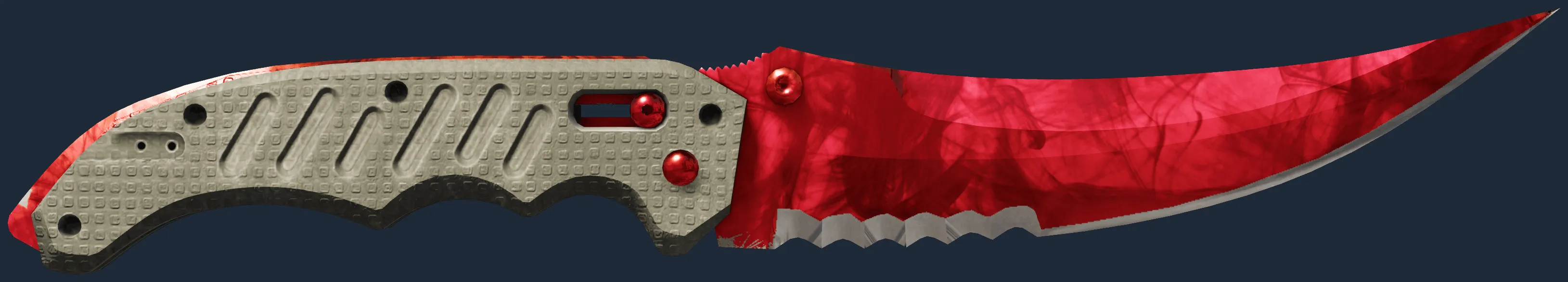 StatTrak ★ Flip Knife | Doppler Ruby (Factory New)
