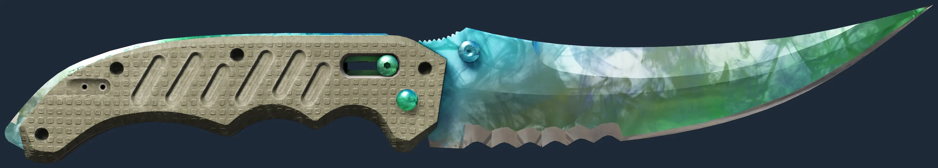 StatTrak ★ Flip Knife | Gamma Doppler Phase 3 (Minimal Wear)