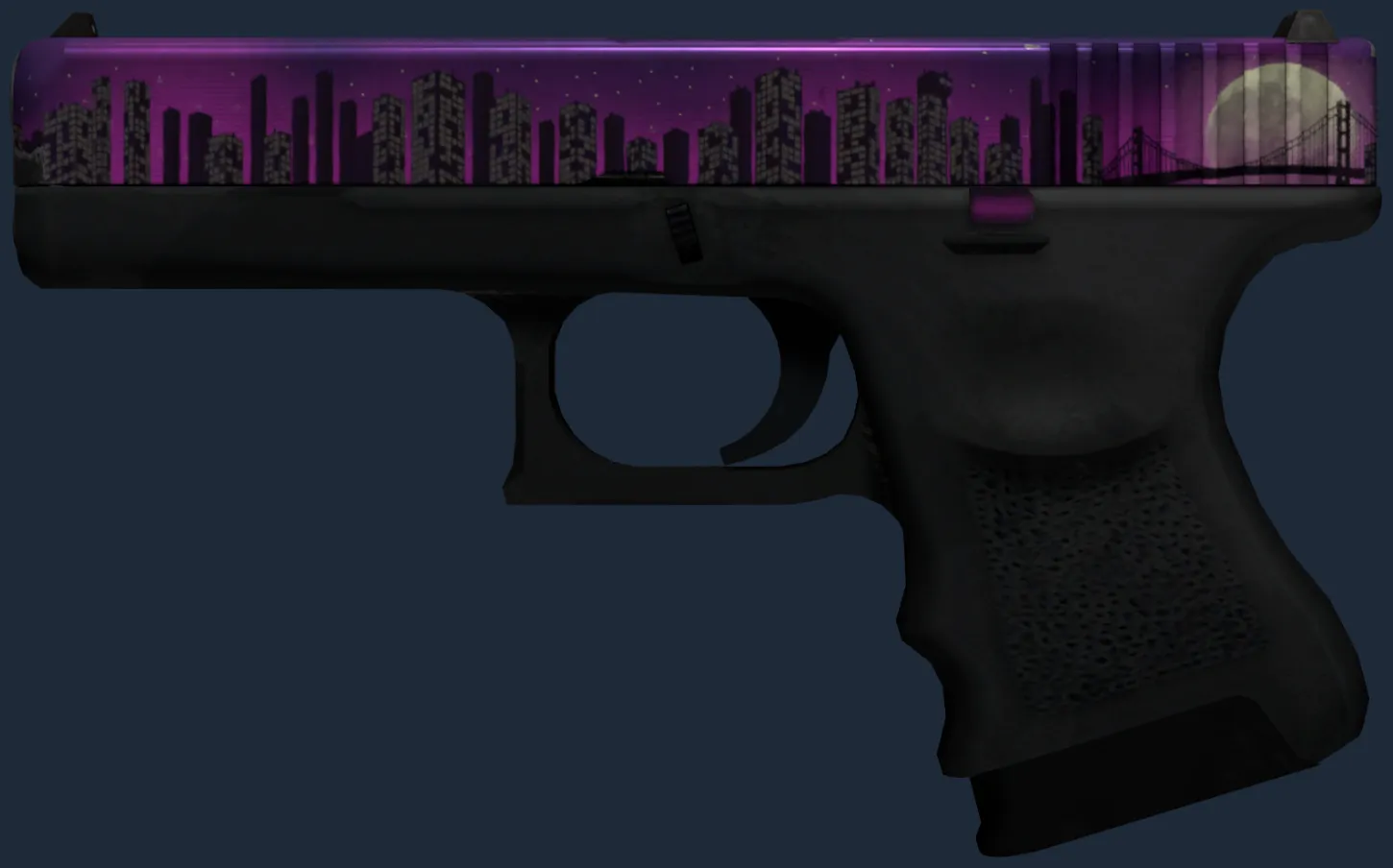 StatTrak Glock-18 | Moonrise (Minimal Wear)