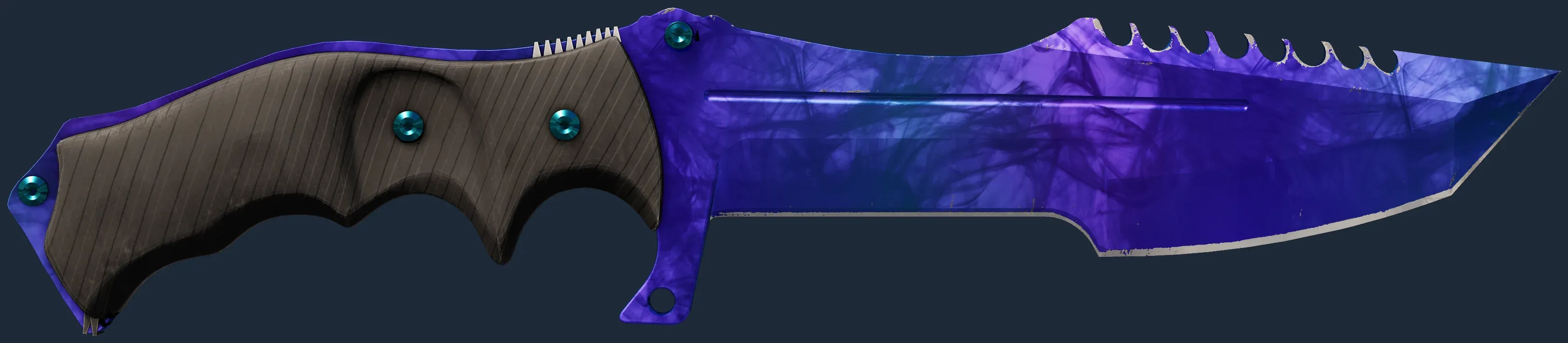 StatTrak ★ Huntsman Knife | Doppler Sapphire (Minimal Wear)