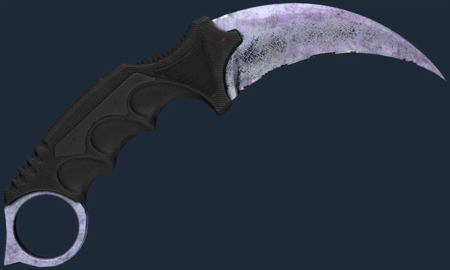 StatTrak ★ Karambit | Blue Steel (Well-Worn)