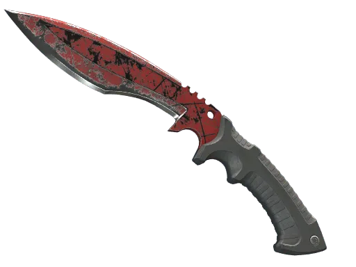 StatTrak ★ Kukri Knife | Crimson Web (Battle-Scarred)
