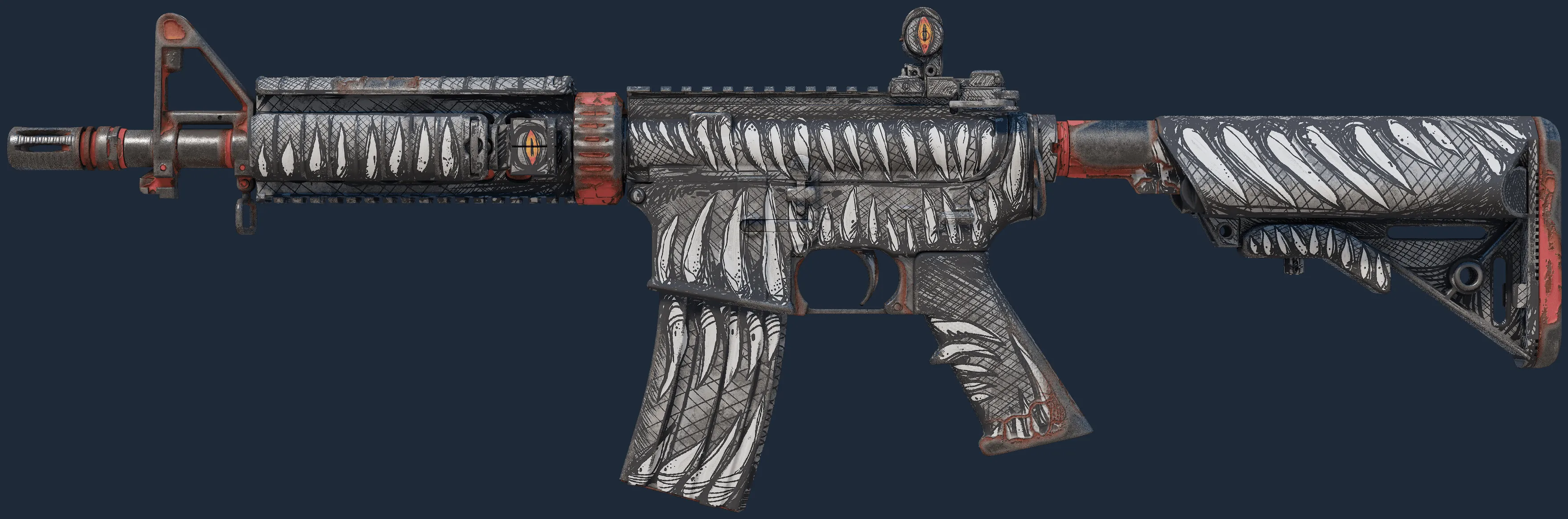 StatTrak M4A4 | Zubastick (Factory New)