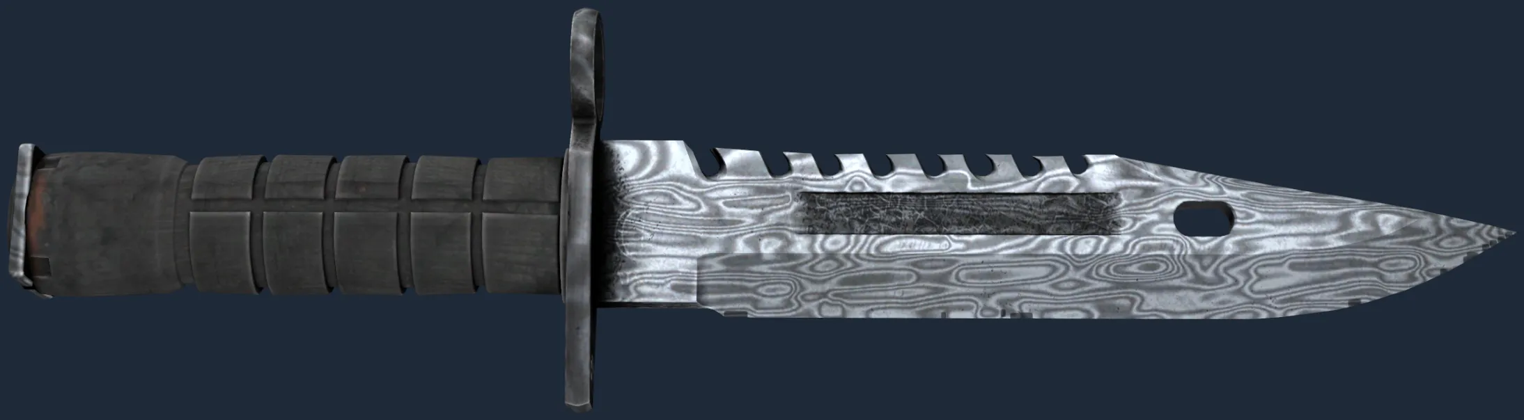 StatTrak ★ M9 Bayonet | Damascus Steel (Field-Tested)