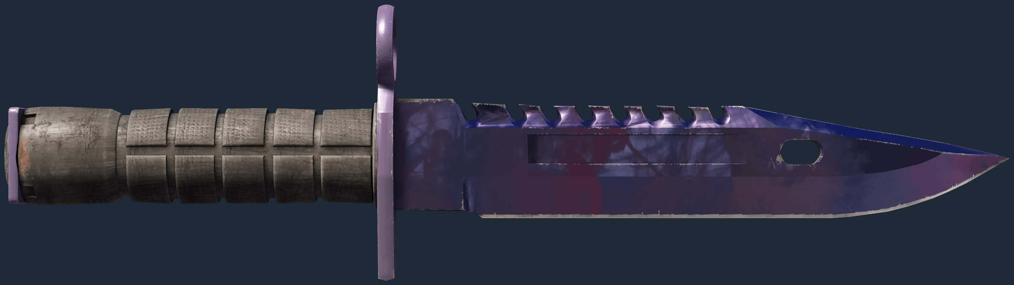 StatTrak ★ M9 Bayonet | Doppler Black Pearl (Minimal Wear)