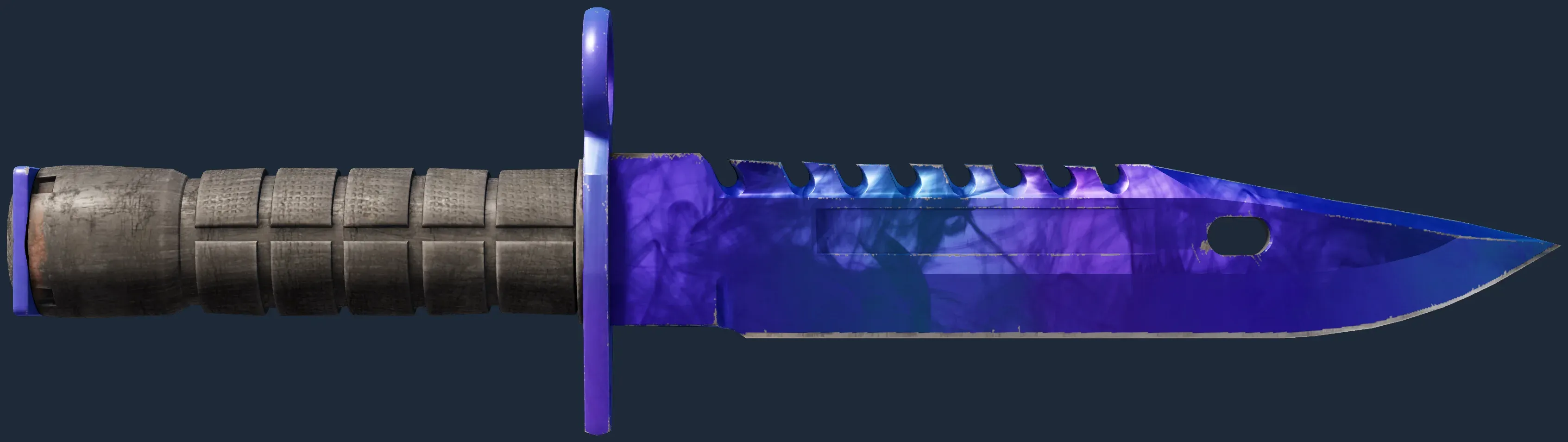 StatTrak ★ M9 Bayonet | Doppler Sapphire (Minimal Wear)