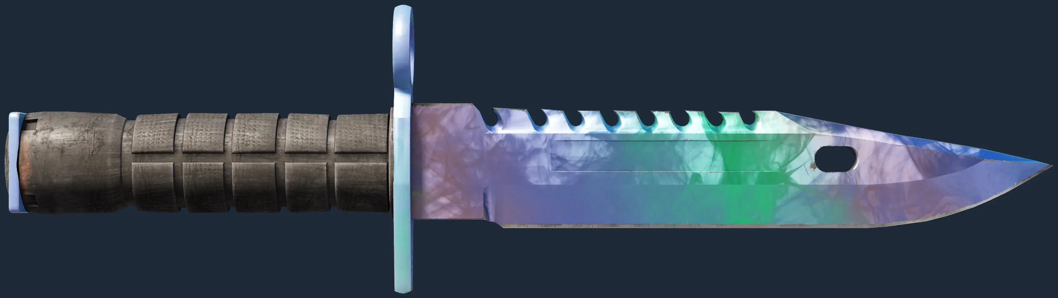 StatTrak ★ M9 Bayonet | Gamma Doppler Phase 1 (Minimal Wear)