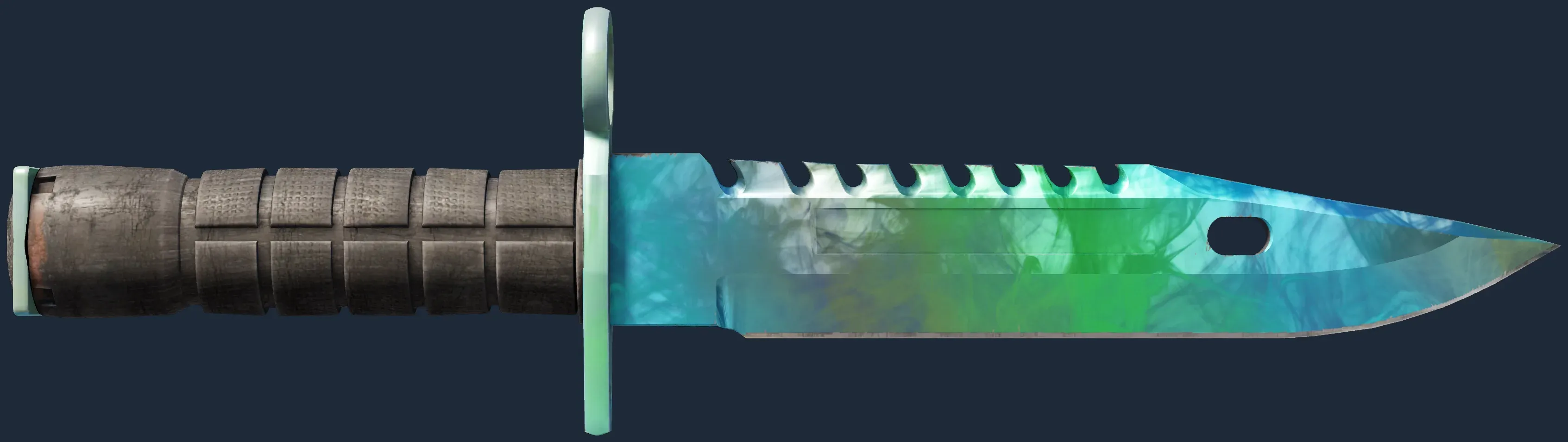 StatTrak ★ M9 Bayonet | Gamma Doppler Phase 3 (Factory New)