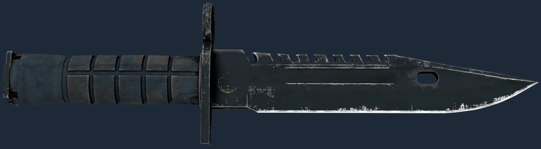 StatTrak ★ M9 Bayonet | Night (Field-Tested)