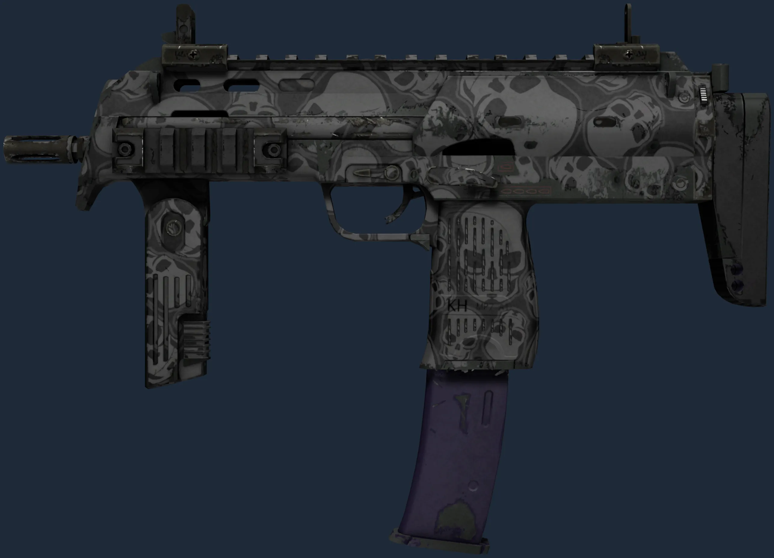 StatTrak MP7 | Skulls (Field-Tested)