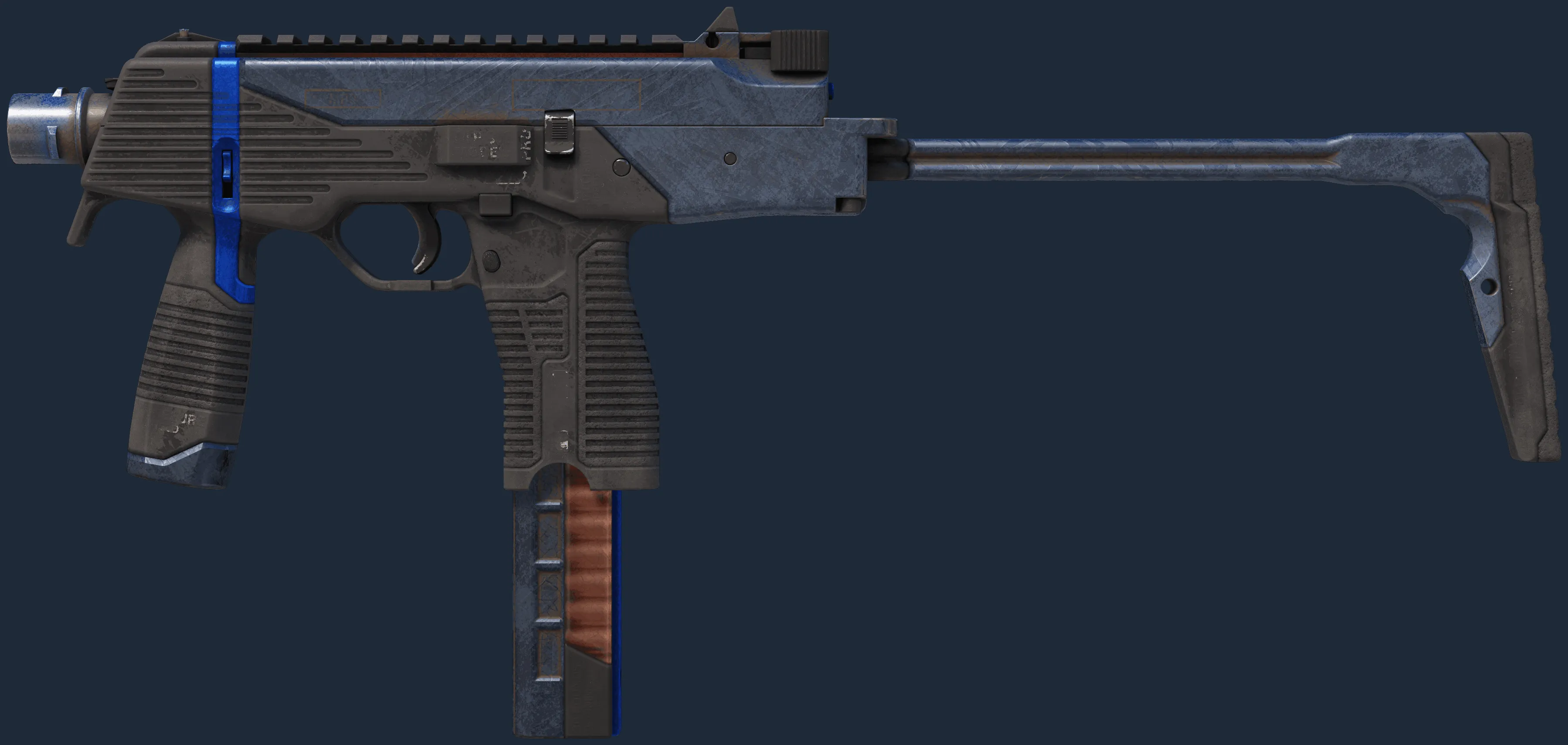 StatTrak MP9 | Nexus (Battle-Scarred)