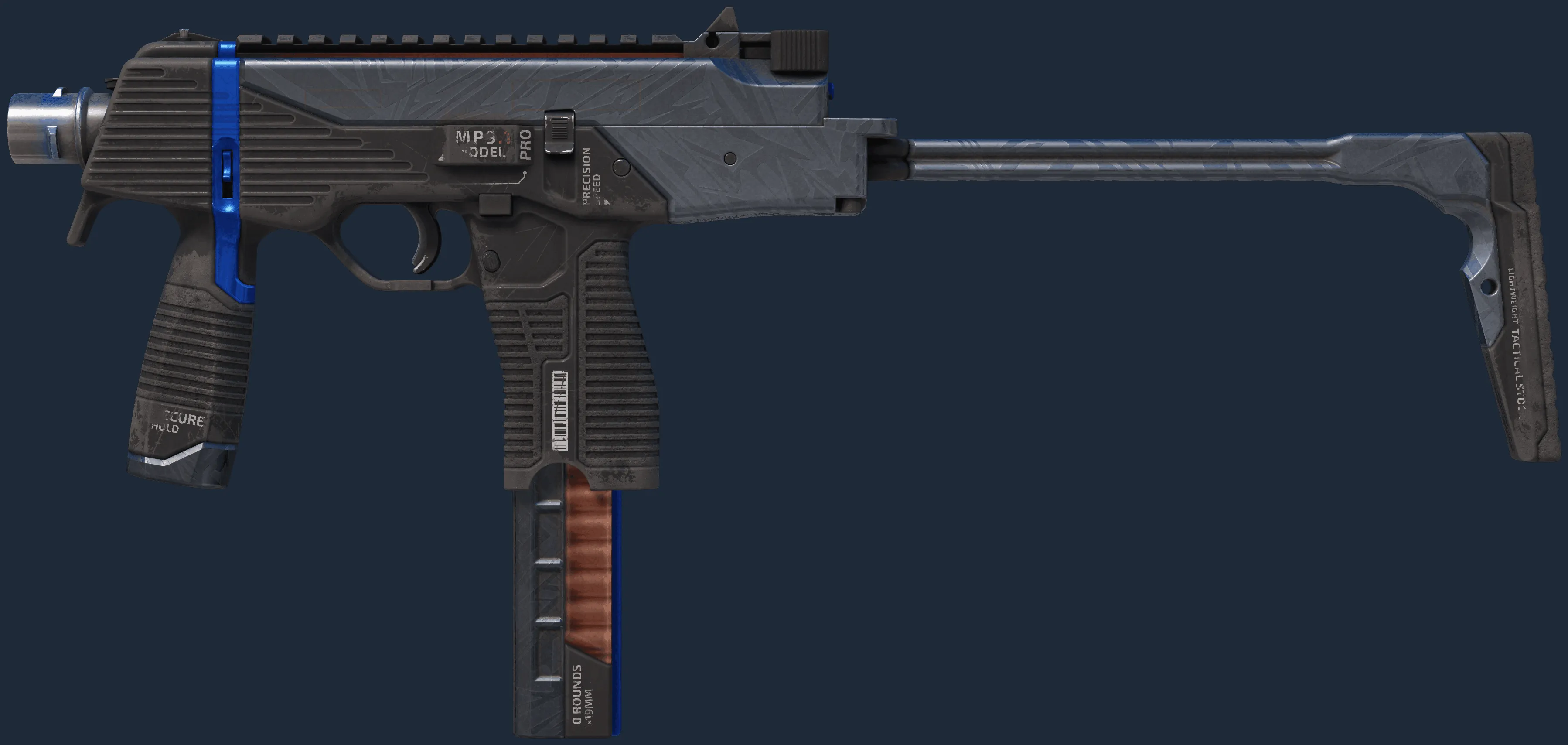 StatTrak MP9 | Nexus (Well-Worn)