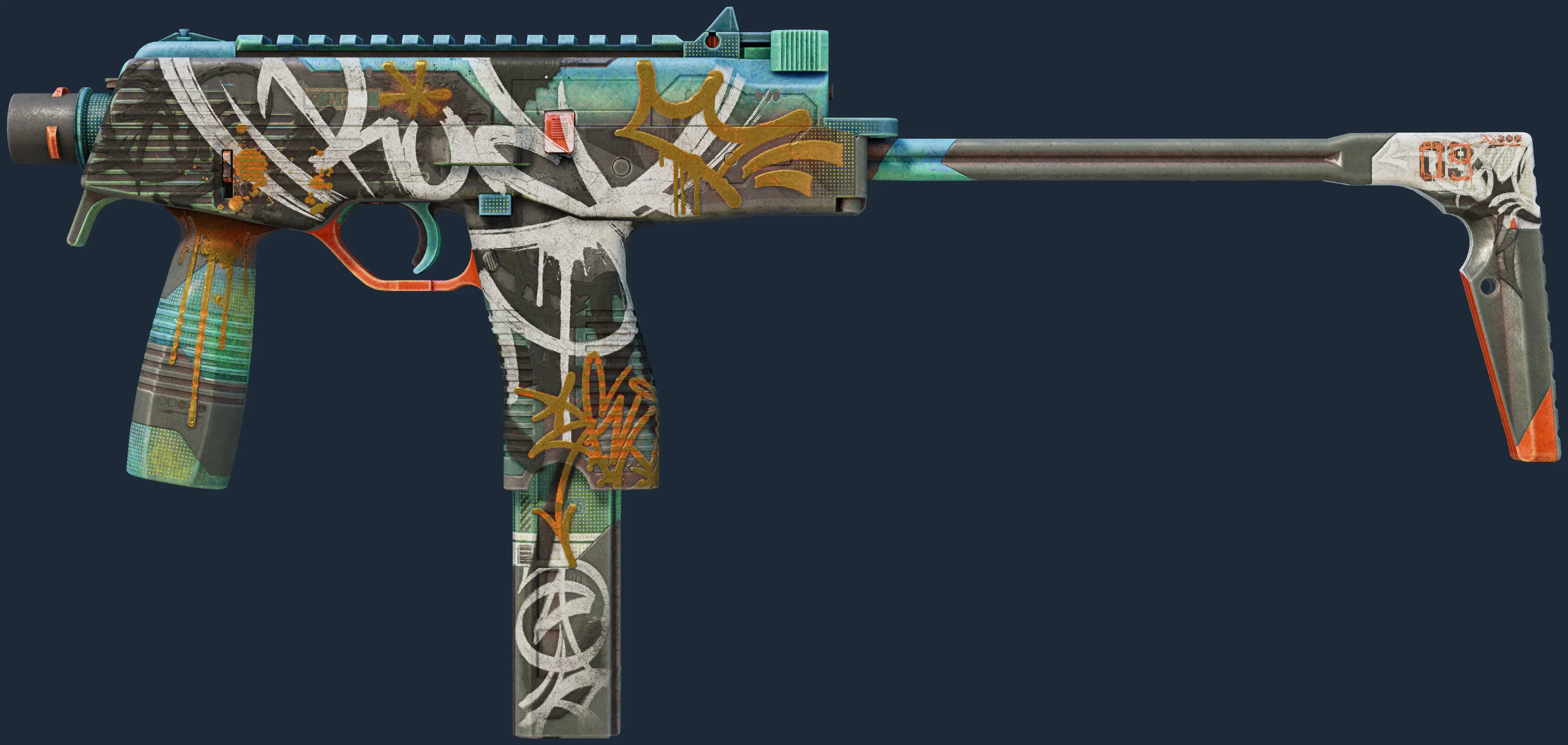 StatTrak MP9 | Urban Sovereign (Battle-Scarred)