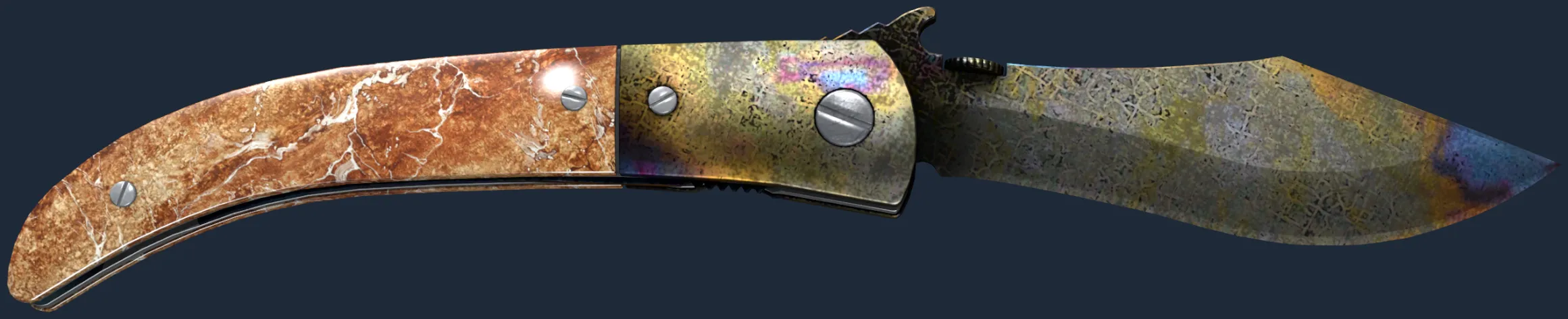 StatTrak ★ Navaja Knife | Case Hardened (Battle-Scarred)