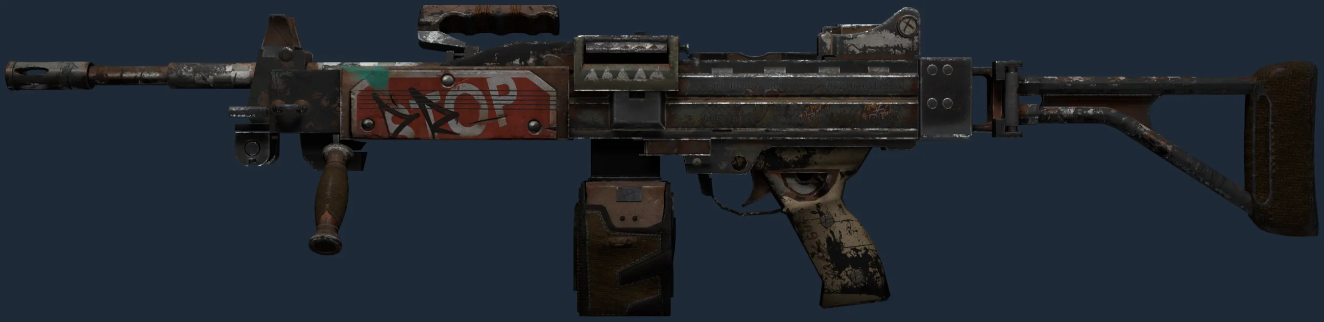 StatTrak Negev | Drop Me (Battle-Scarred)