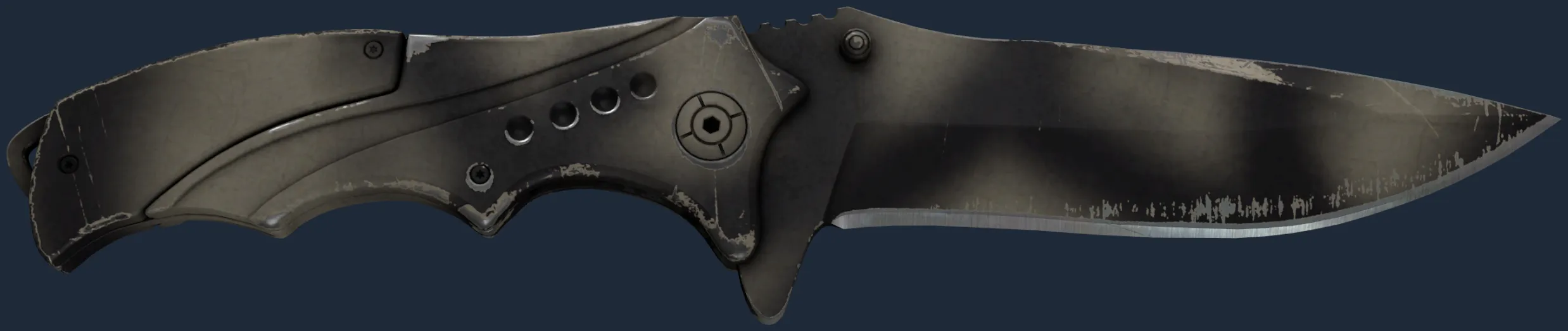 StatTrak ★ Nomad Knife | Scorched (Well-Worn)